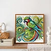 Diamond Painting-DIY Full Round Drill Parrot(40x40cm)
