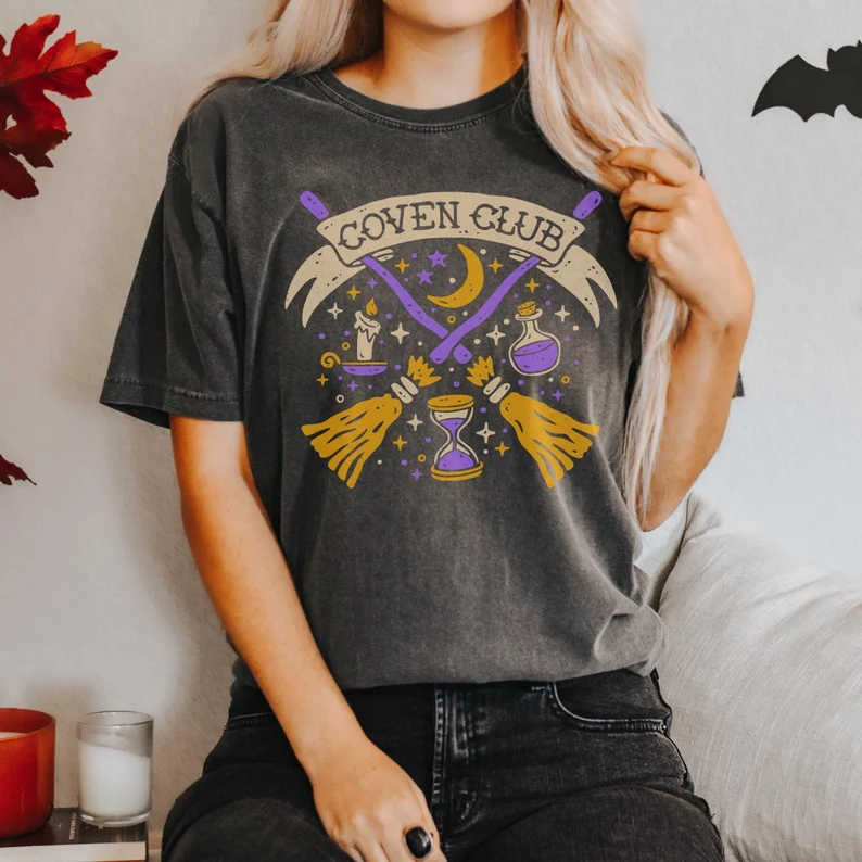 Witch Coven Club Halloween Shirt