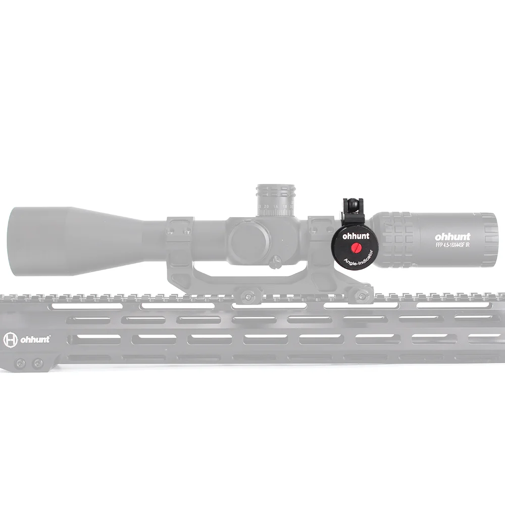 ohhunt® High Accuracy Angle Cosine Indicator Kit and Bubble Level Fit 1 inch 30mm Tube Rifle Scope Mounts Light Weight Made of Aluminum