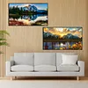 （2-Pack)Beautiful Landscape-Full Round Diamond Painting 70*40CM