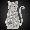 DIY Pearl Painting Kitten for Home Wall Decor(25x25cm)