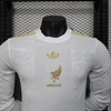 Mexico 2025 Cup Long Sleeve  Player Version Gold WHITE