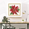 Flower-11CT Stamped Cross Stitch Kit(21*21cm)