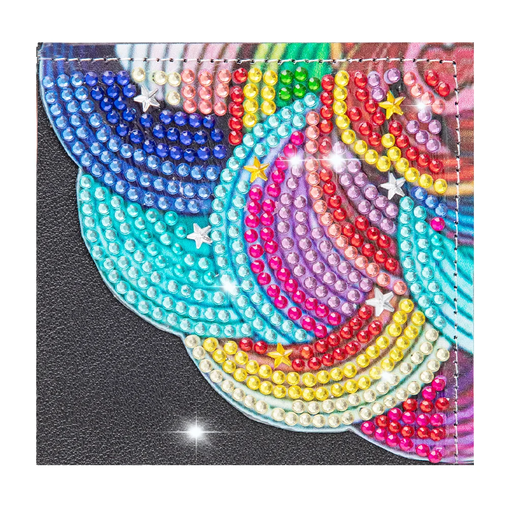 DIY Mandala Page Book Marks Handmade 5D Triangle for Beginner Adults Kids