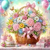 Diamond Painting-DIY Crystal Rhinestone Gift Bouquet(Box Packaging)