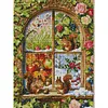 Four Seasons Squirrel Full Stamped Cross Stitch 11CT 3-Strand 50x67cm