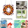 Halloween Wreath DIY Acrylic 5D Crystal Diamond Gem Art Hanging Ornament
