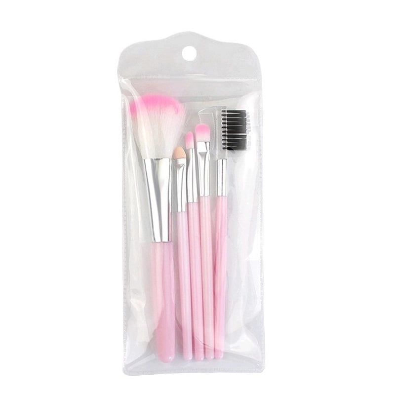 Fashion Artificial Fiber Plastic Plastic Handle Makeup Brushes 1 Set