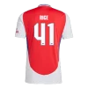 RICE #41 Arsenal Home Soccer Jersey 2024/25 &ndash; UCL