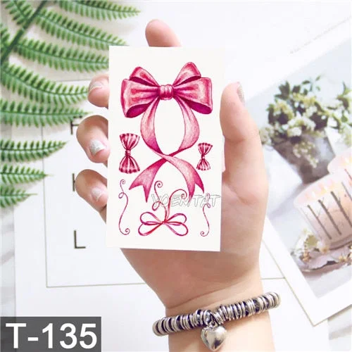 Cute Watercolor Cartoon Design Temporary Tattoo For Kids Children Lamp Water Trasnfer Tattoo Stickers Ocean Women Girl Tatoos