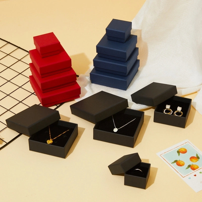 Minimalist Solid Color Jewelry Boxes