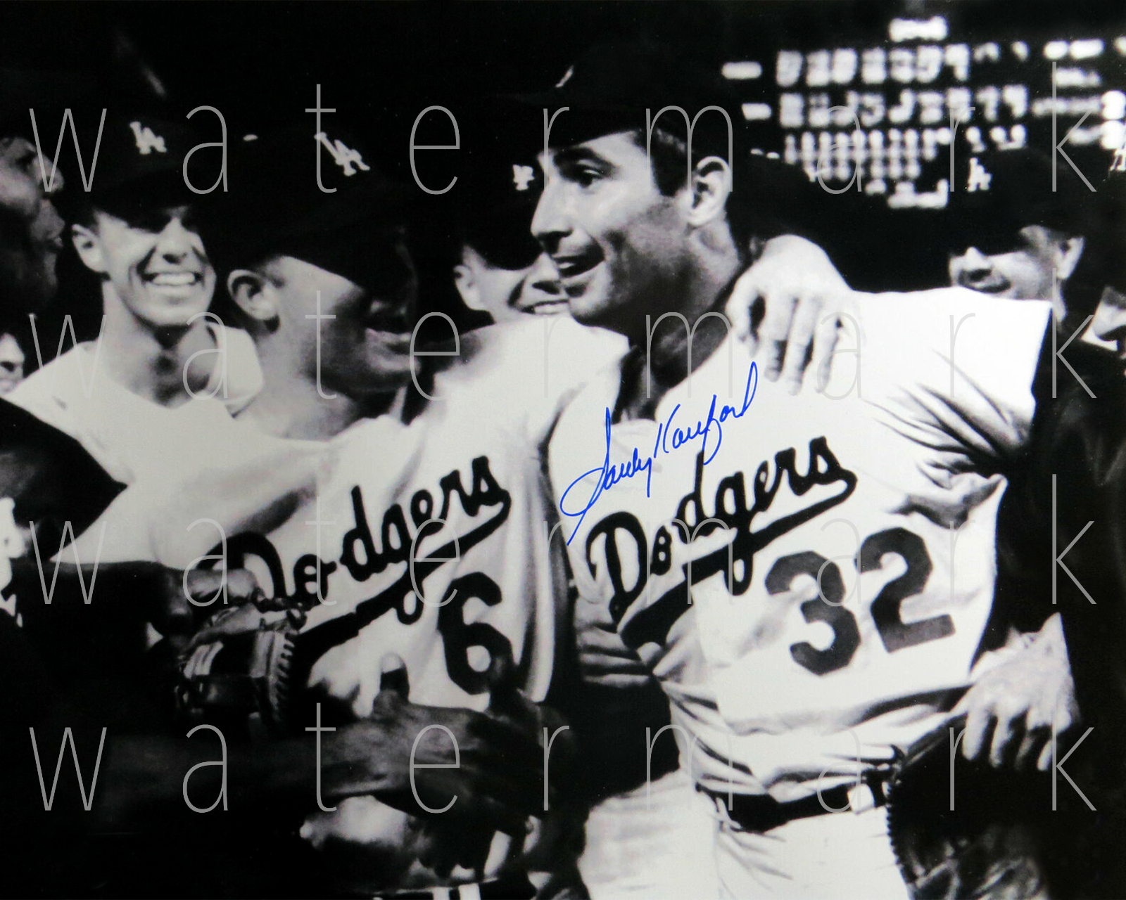 Sandy Koufax Dodgers No Hitter signed Photo Poster painting 8X10 poster pic autograph RP