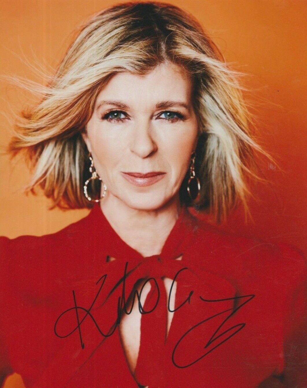 Kate Garraway **HAND SIGNED** 10x8 Photo Poster painting ~ AUTOGRAPHED