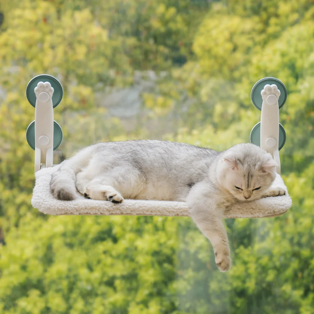 Foldable Suction Cup Cat Hammock Mewoofun Mewoofun