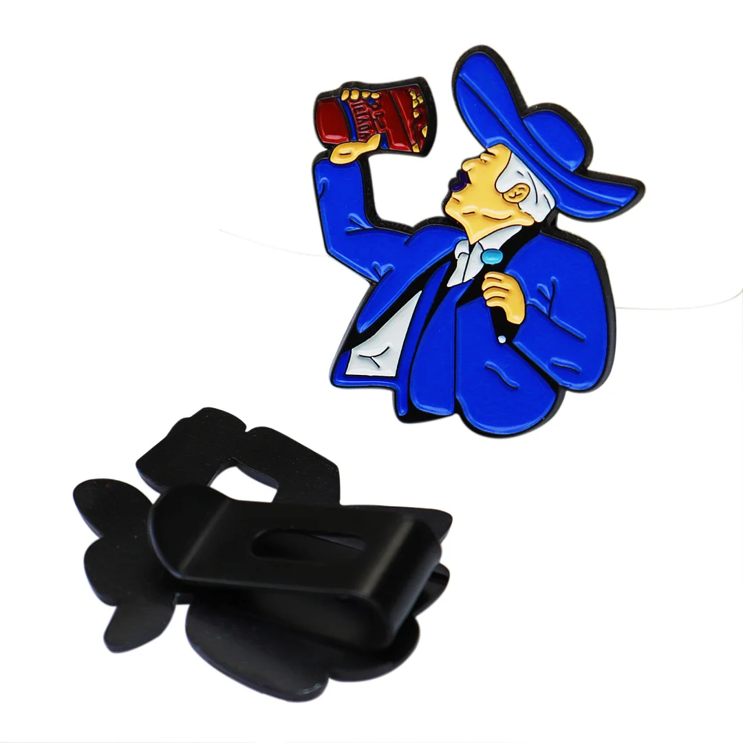Mexico Golf Hat Clip