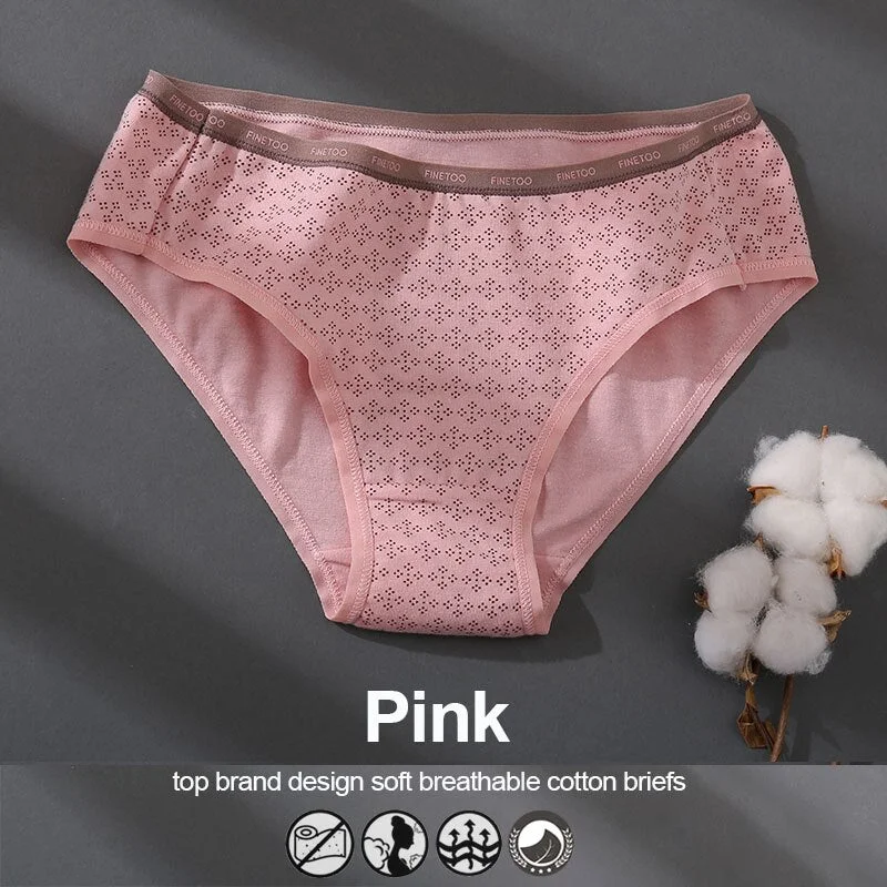 1/2PCS Cotton Underwear Women Panties Patchwork Design Female Lingerie Underpants Girls Pantys Sexy Briefs Intimates for Woman