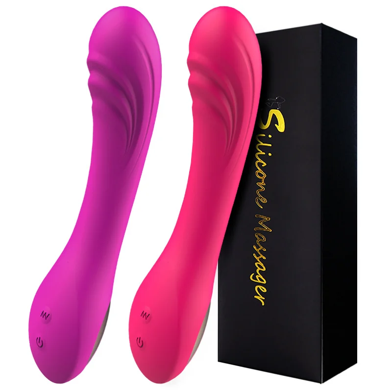 Vibrator Women Sex Toys Female Vibradores USB Charging Massager Couples Product Powerful Masturbation - Rose Toy