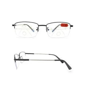 Memory Titanium Anti-blue Light Intelligent Zoom Far And Near Dual-use Reading Glasses
