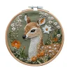 4 Set Deer Series- Embroidery Kits