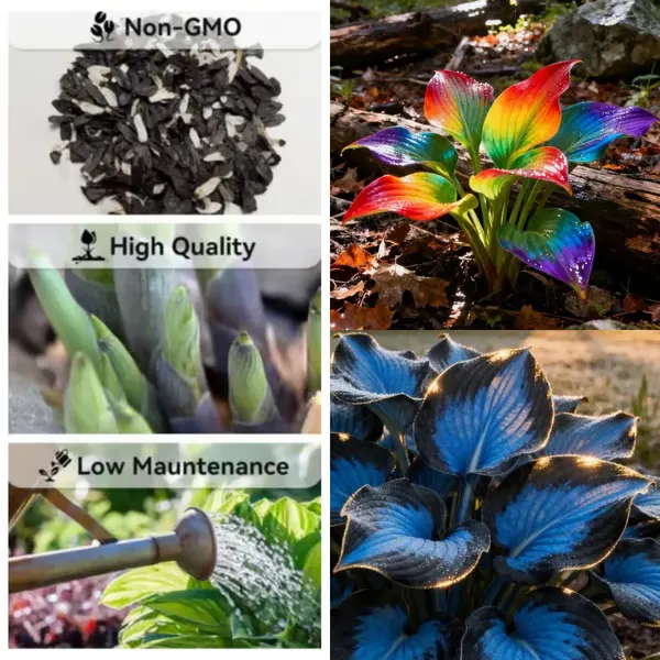 🔥🔥Last day clearance🔥Premium Rare Hosta Seeds🌿Shade-Tolerant Plant