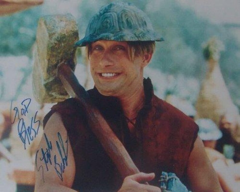 Stephen Baldwin Autographed The Flinstones