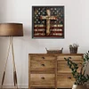 American Cross-Paint by Numbers Acrylic Painting 40*40CM