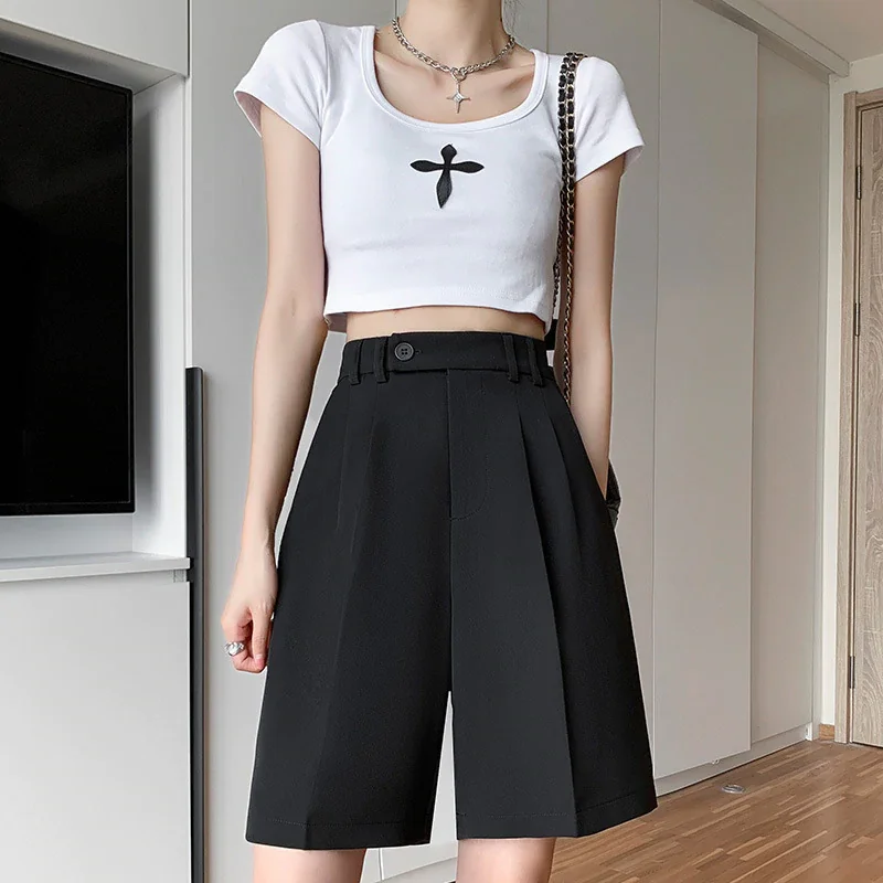 Versatile High Waist A-Line Pants