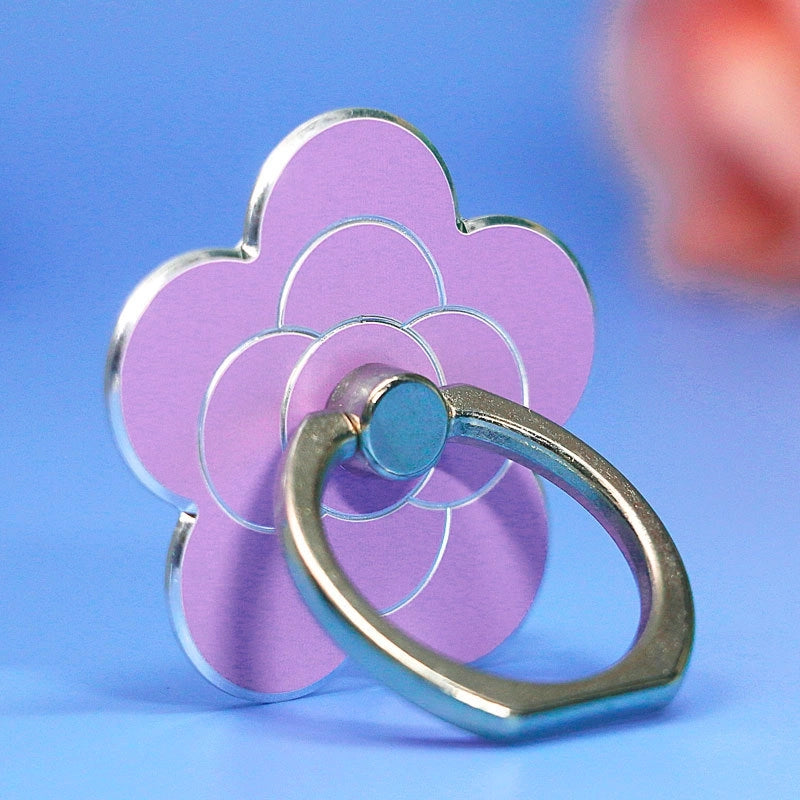 Alloy Flower Cartoon Style Phone Ring Grips Phone Accessories