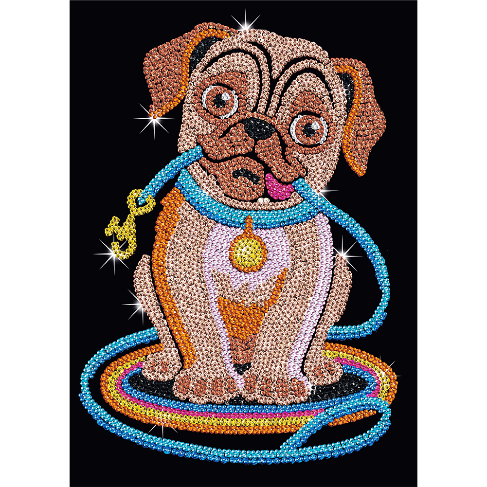

Dog - Crystal Special Shaped Diamond Painting - 30*40CM, 501 Original