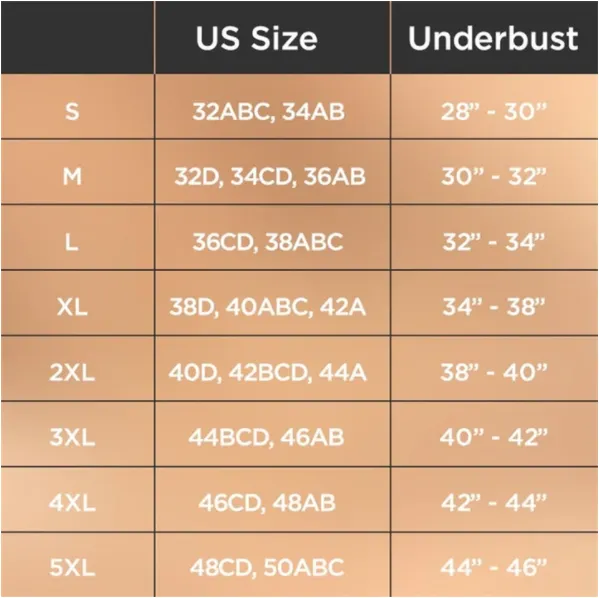 Embraced - Adjustable Chest Brace Support Multifunctional Bra