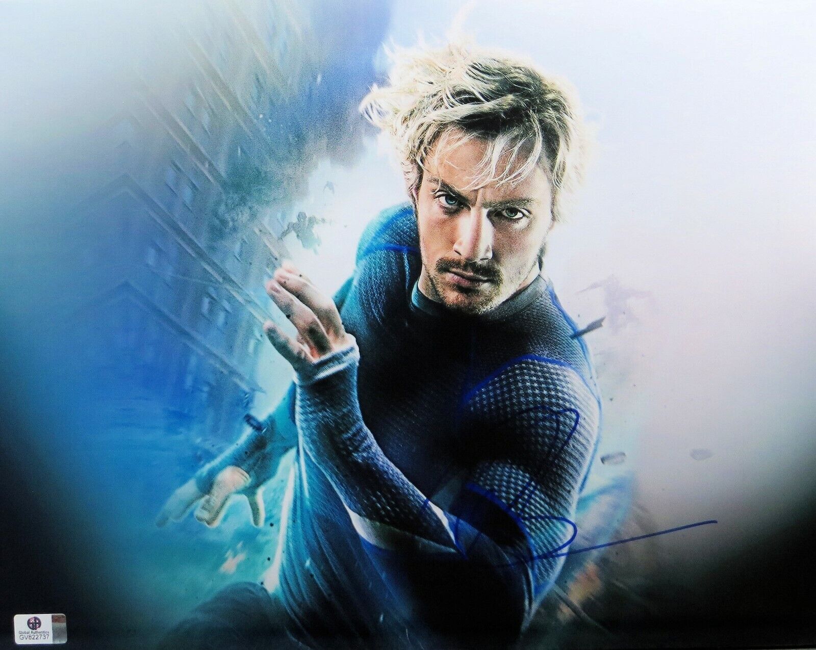 Aaron Taylor-Johnson Signed Autographed 11X14 Photo Poster painting Avengers Quicksilver 822737