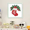 Christmas Stockings-11CT Stamped Cross Stitch 20*20cm/7.87*7.87in tapestrymarket