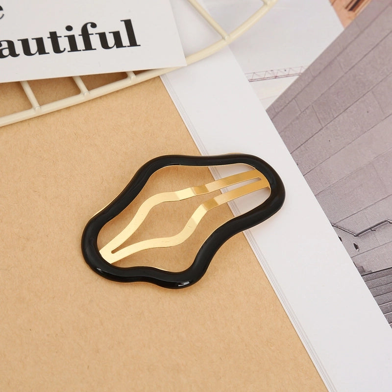 Women’s Minimalist Clouds Alloy Inlay Rhinestones Hair Clip