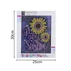 Sunflower  | Crystal Rhinestone  | Full Round Diamond Painting Kits