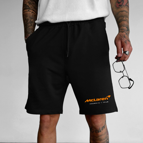  Stylish Logo Embroidered Shorts for Men - Perfect for Casual and Sporty Looks