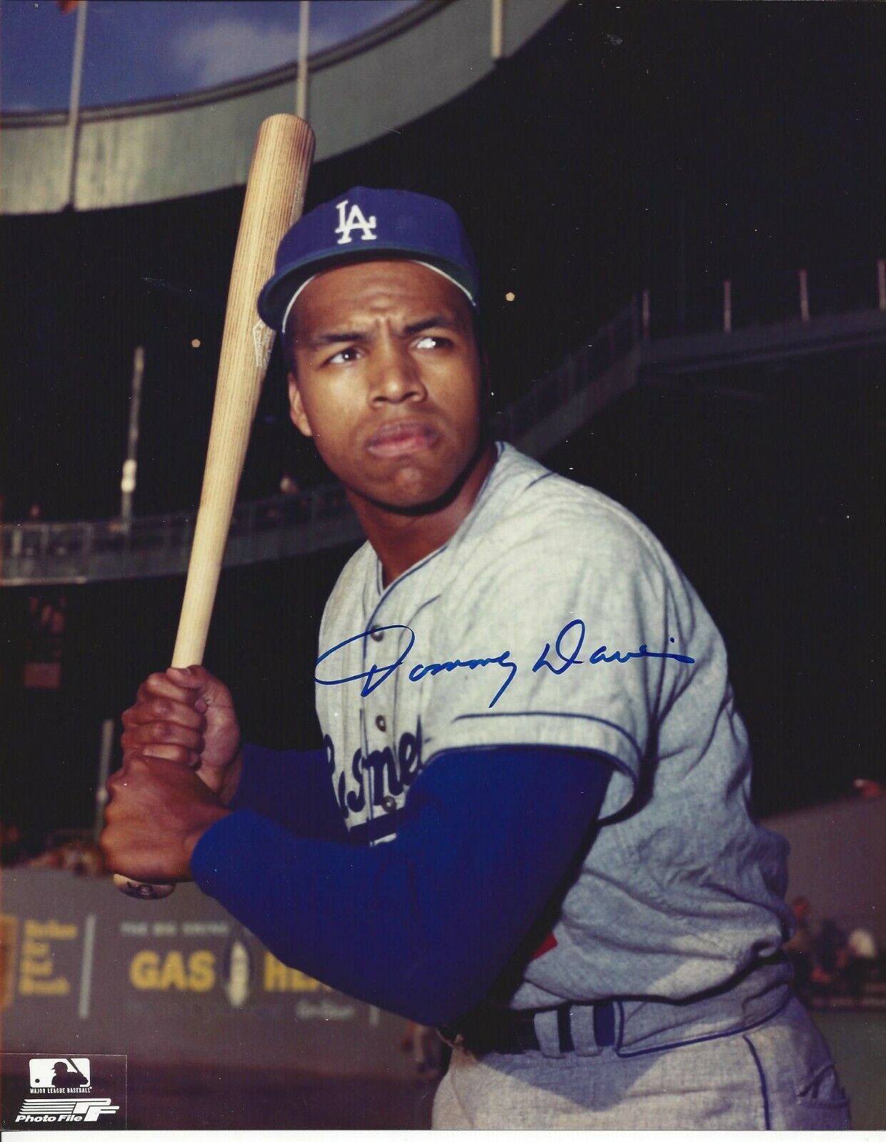 Tommy Davis Autographed 8x10 Los Angeles Dodgers#S737