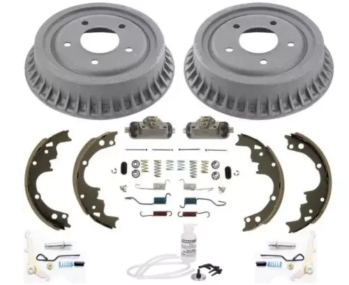 Dronehint Rr Drums Brake Shoes Springs Wheel Cylinders for Chevrolet Astro Safari 90-02 9p (For: GMC) Parts