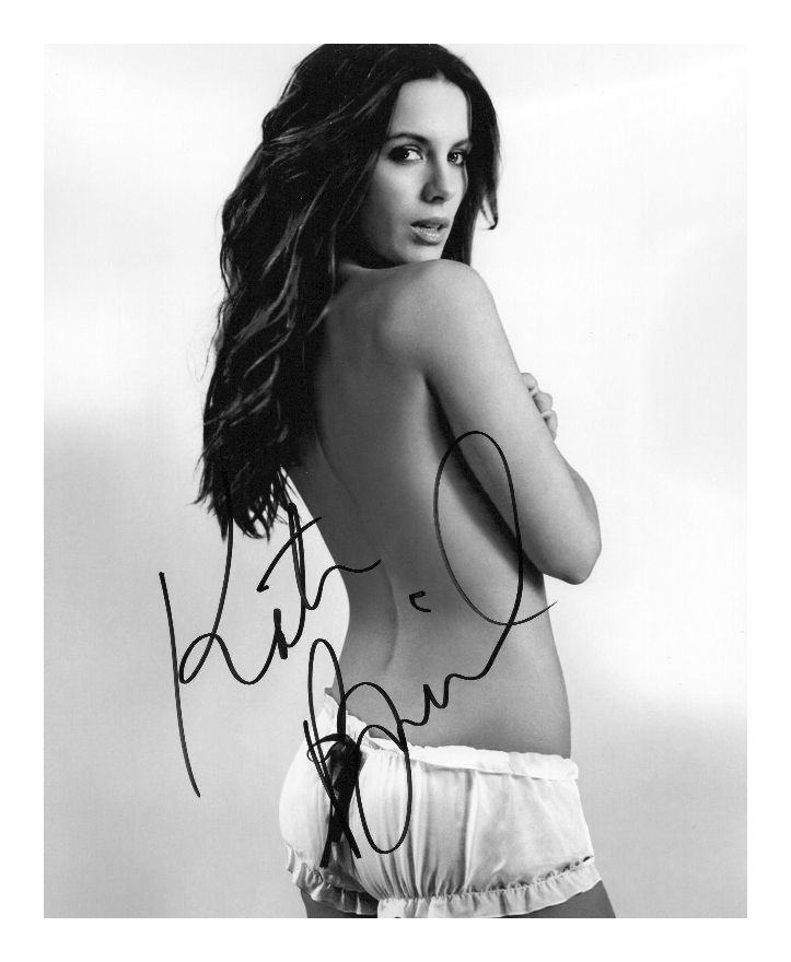 KATE BECKINSALE AUTOGRAPHED SIGNED A4 PP POSTER Photo Poster painting PRINT 3