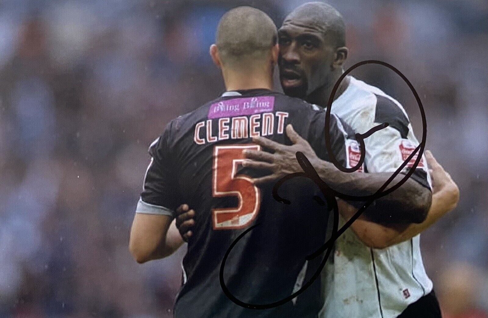 Darren Moore Genuine Hand Signed West Brom 6X4 Photo Poster painting 4