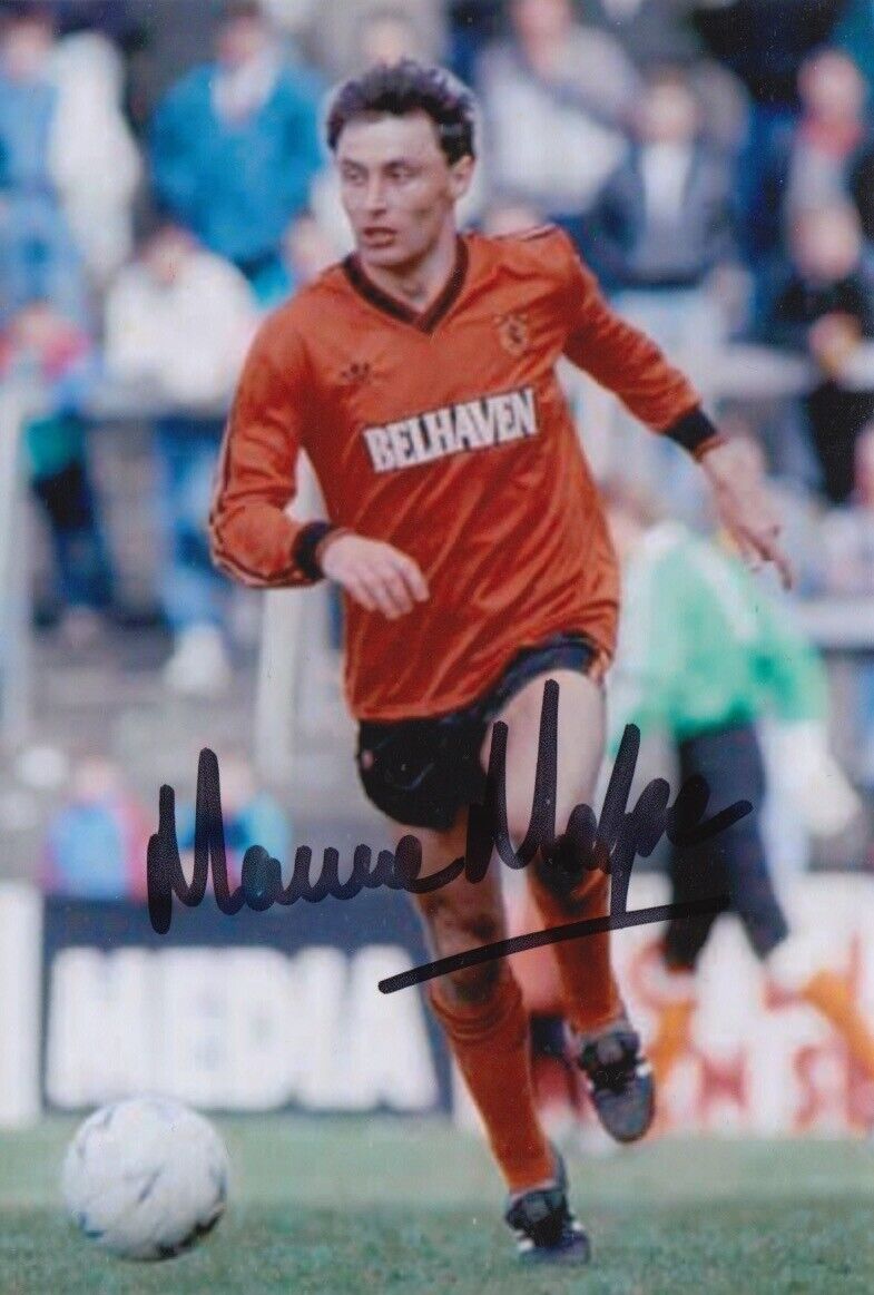 MAURICE MALPAS HAND SIGNED 6X4 Photo Poster painting DUNDEE UNITED FOOTBALL AUTOGRAPH 1