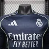 Joyfball 2025/2026 Player Version Long Sleeve Real Madrid Away Football Jersey（The player version jersey is a bit tight, please pay attention to the size selection）