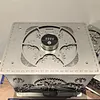 Handmade Metal Mechanical Gear Password Box