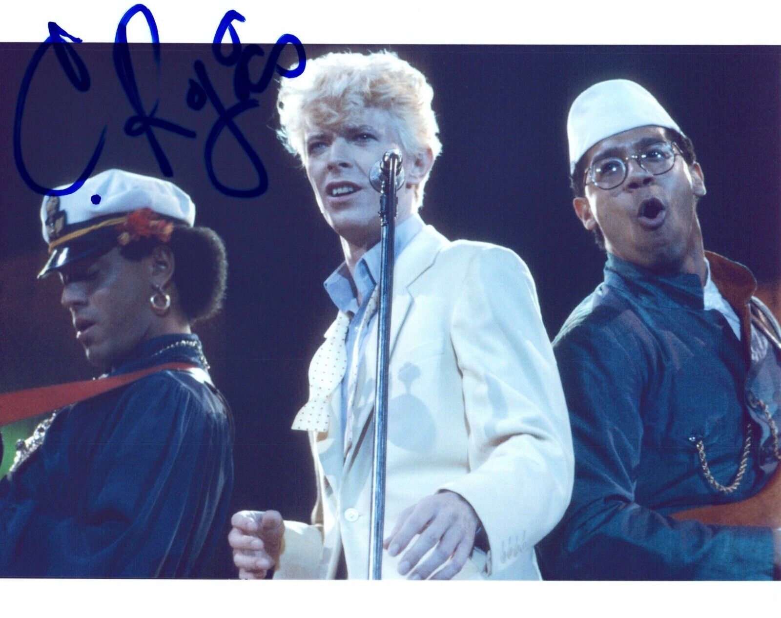 Carmine Rojas Signed Autographed 8x10 Photo Poster painting David Bowie Bassist COA