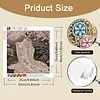 Sakura Garden Ancient Beauty Special Shaped DIY Partial Drill Diamond Painting Kit for Adults Beginners Home Decor Diamonds Paintings Gem Art 30x30cm