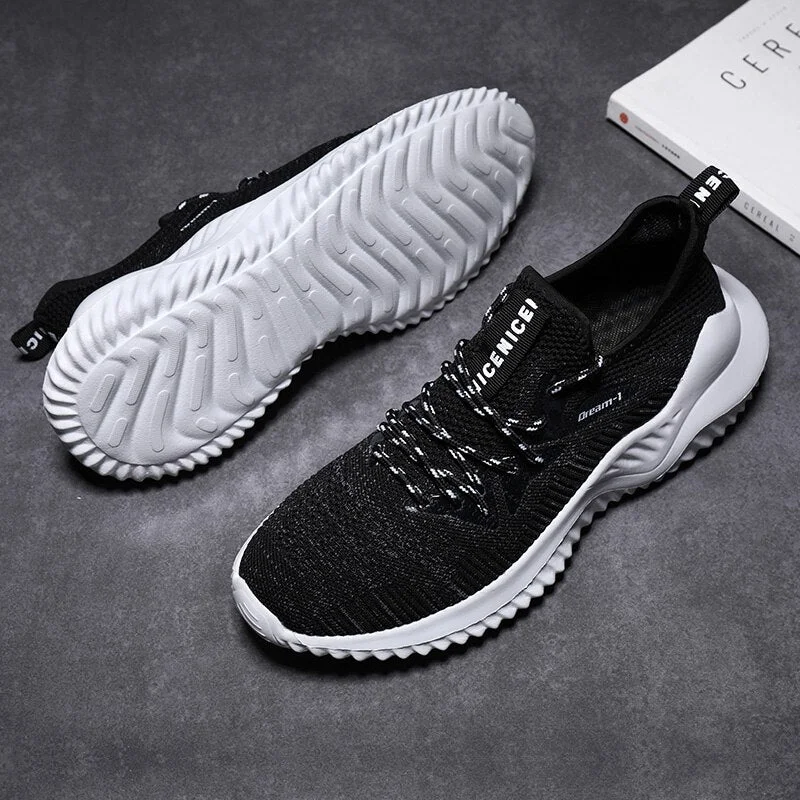 Mens Sneakers Casual Shoes Outdoor Walking Jogging Shoes Trainer Athletic Shoes Male Men Sneakers Big Size 39-46