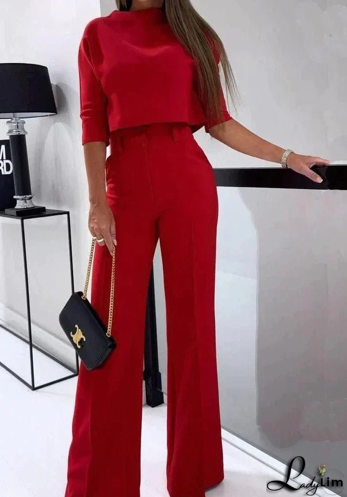 Elegant Top and Pants