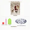 Pearl Bead Mosaic Painting Kit DIY 30x40cm(Santa Claus delivering presents)