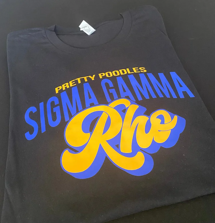 Pretty Poodles Sigma Gamma Rho T-Shirt