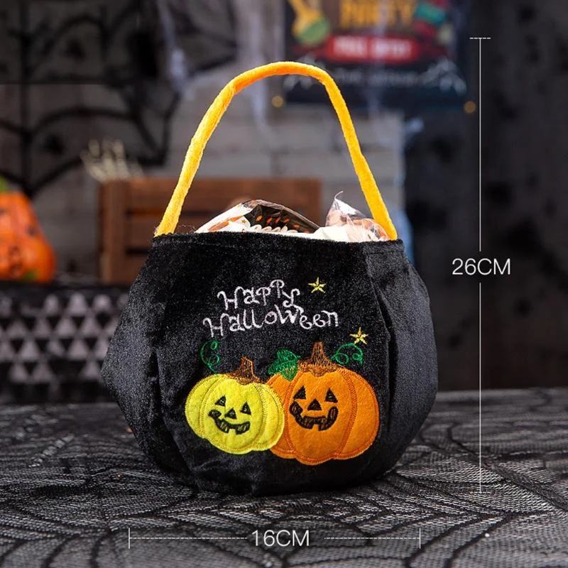 Halloween Candy Bag Gifts Bag Party Favors Storage Pouch Protable Handbag