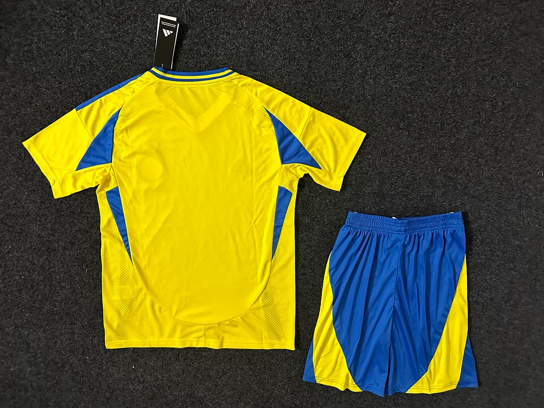 24/25 Al-Nassr Home Kids Kit Football Shirt Thai Quality